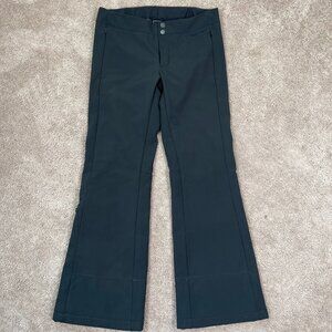 The North Face Pants Womans M Black TNF Apex Ski Snow Flared Fleece Lined Winter
